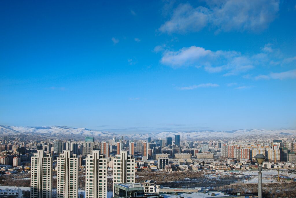 TIME LAPSE FOR CONSTRUCTION IN MONGOLIA, video timelapse Mongolia
